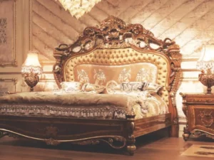 Empire Hand Carved Bed