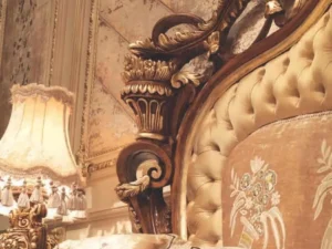 Empire Hand Carved Bed