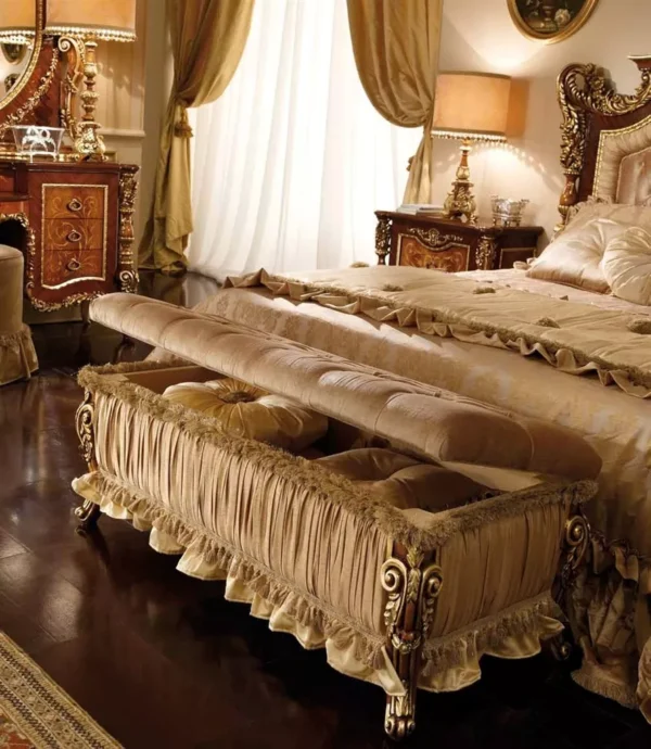 European-Carved- Bed - Image 3